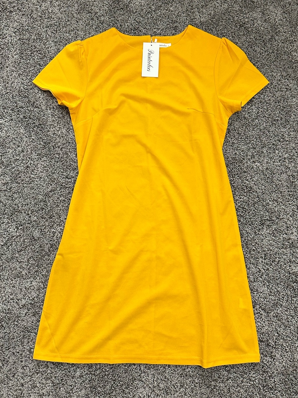 Bright Yellow Dress (Large)